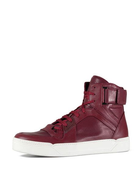 nba gucci|gucci basket high top sneakers.